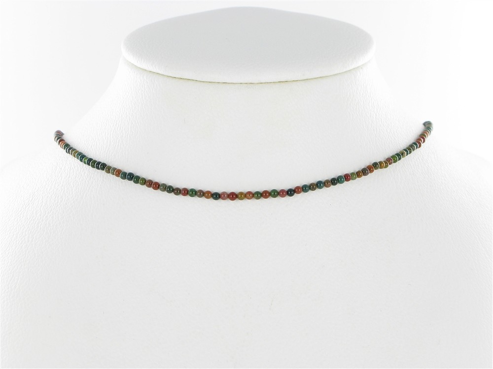 Strang Kugeln, Heliotrop, 02mm | Großhändler Edelsteine, Heilsteine & Schmuck