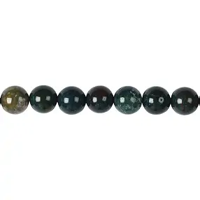 Cuentas de piedras preciosas, Heliotropo, 10mm | Marco Schreier