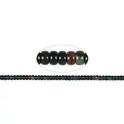140870409320 Rangs de colliers, Héliotrope sanguin, 05 x 08mm | Marco Schreier