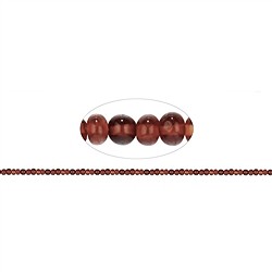 140890322220 Rang de colliers, hessonite, 03 x 03-04mm | Marco Schreier
