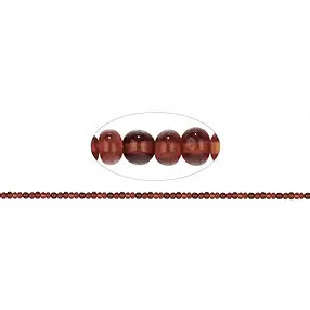 Hessonita en botón, 03 x 03-04mm | Marco Schreier