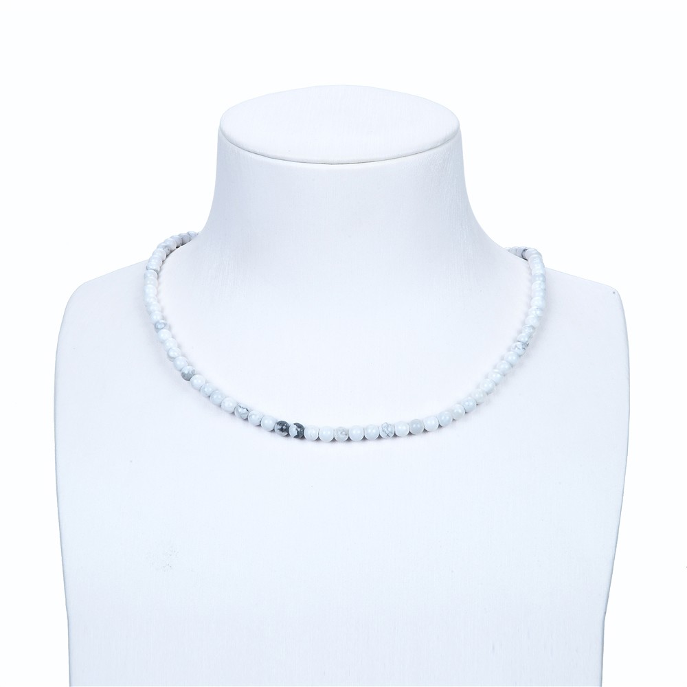 Strang Kugeln, Magnesit, 04mm | Großhändler Edelsteine, Heilsteine & Schmuck