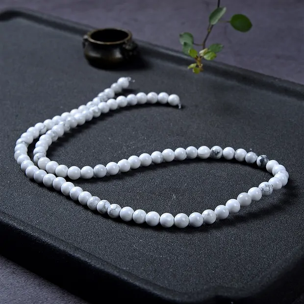 String Beads, Magnesite, 04mm | minerals trade - gems, healing stones & jewelry