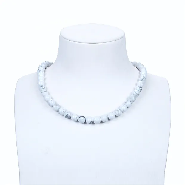 String Beads, Magnesite, 08mm | minerals trade - gems, healing stones & jewelry