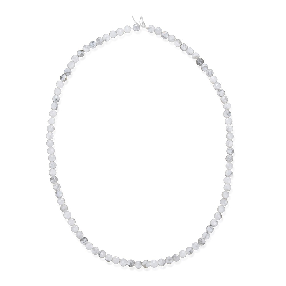 Strang Coin, Magnesit, facettiert, 04 x 02mm | Edelsteine, Heilsteine & Schmuck