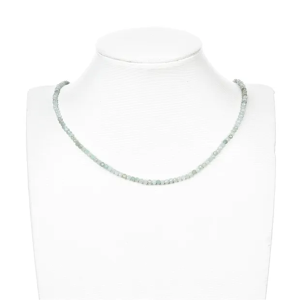 String Beads, Jadeite (Burma), faceted, 03mm | wholesaler gems & healing stones