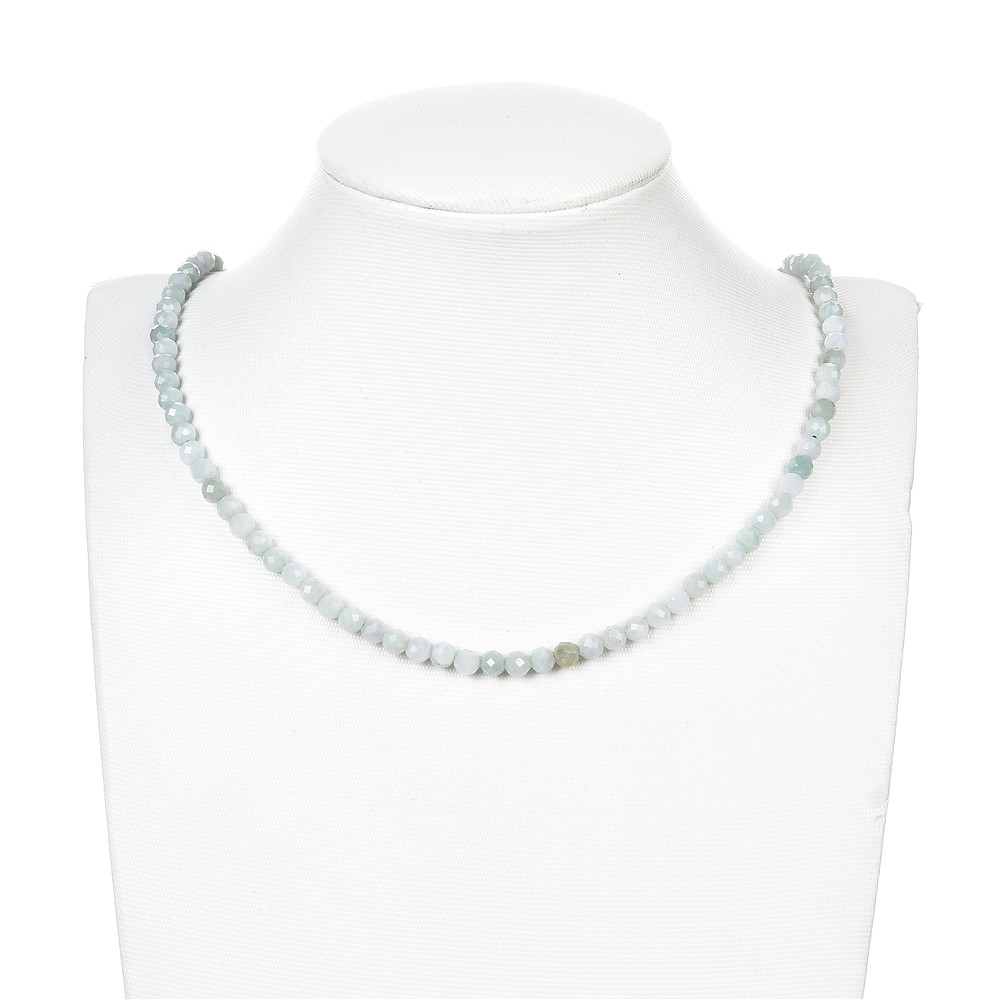 Strang Kugeln, Jadeit (Birma), facettiert, 05mm | Marco Schreier