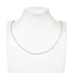 Rang de collier boules, Jadéite, facetted, 02mm (39cm) | Marco Schreier