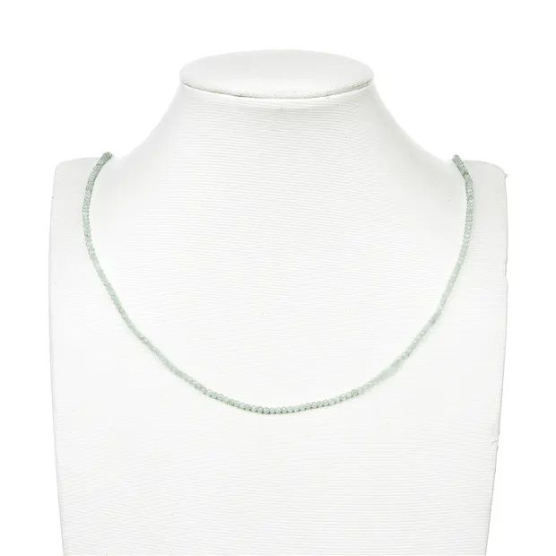 String Beads, Jadeite, faceted, 02mm (39cm) | wholesaler gems & healing stones