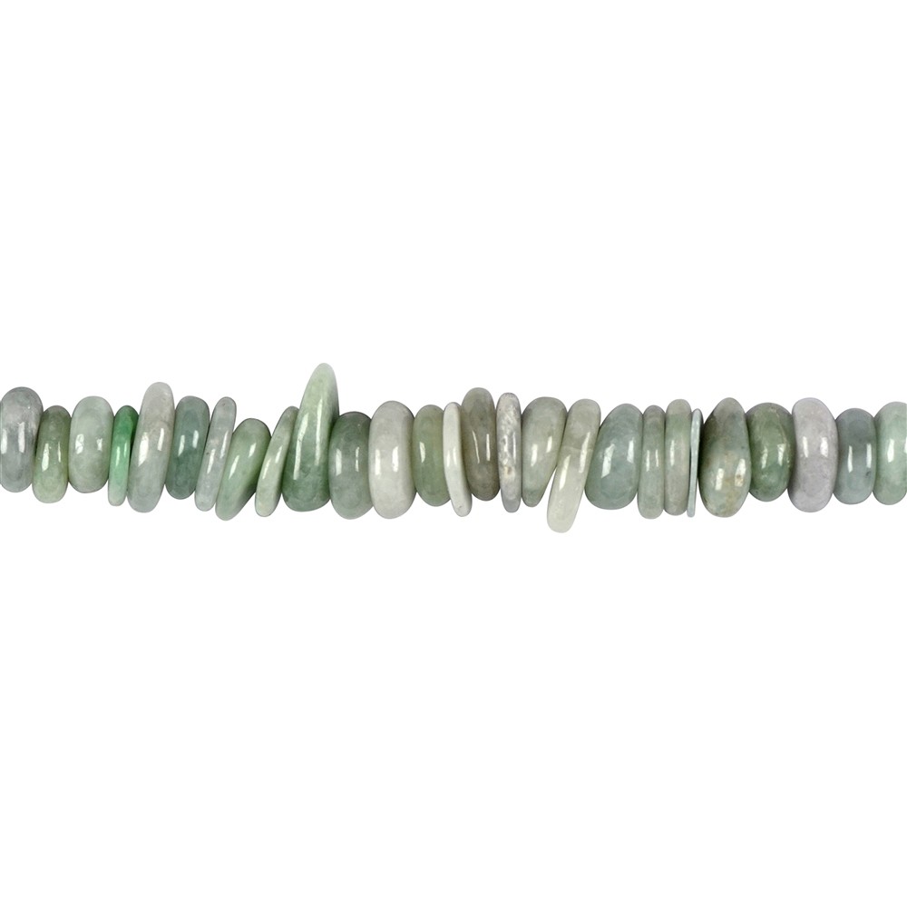 Strang Splitter, Jadeit, ca. 02-04 x 05-12mm | Edelsteine, Heilsteine & Schmuck