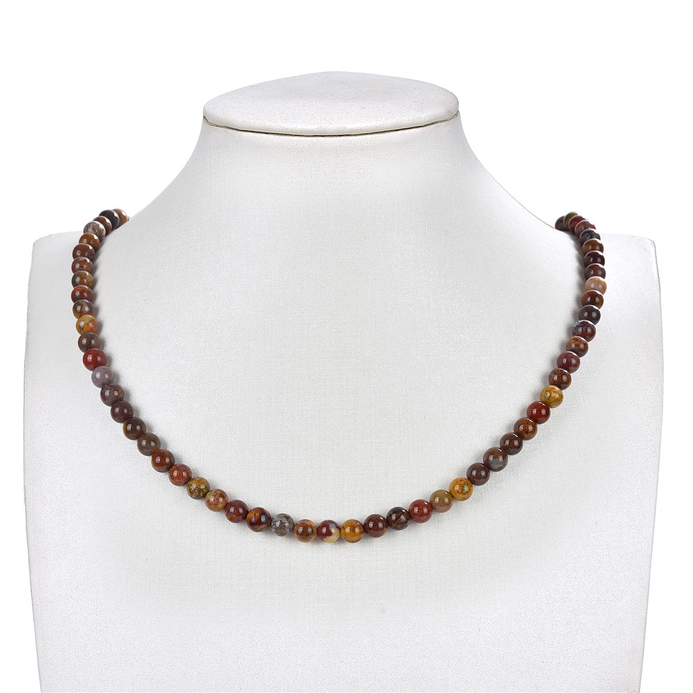 Strang Kugeln, Jaspis (Fancyjasper), 06mm | GH Edelsteine, Heilsteine & Schmuck