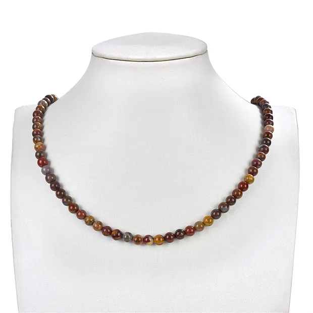 Strang Kugeln, Jaspis (Fancyjasper), 06mm | GH Edelsteine, Heilsteine & Schmuck