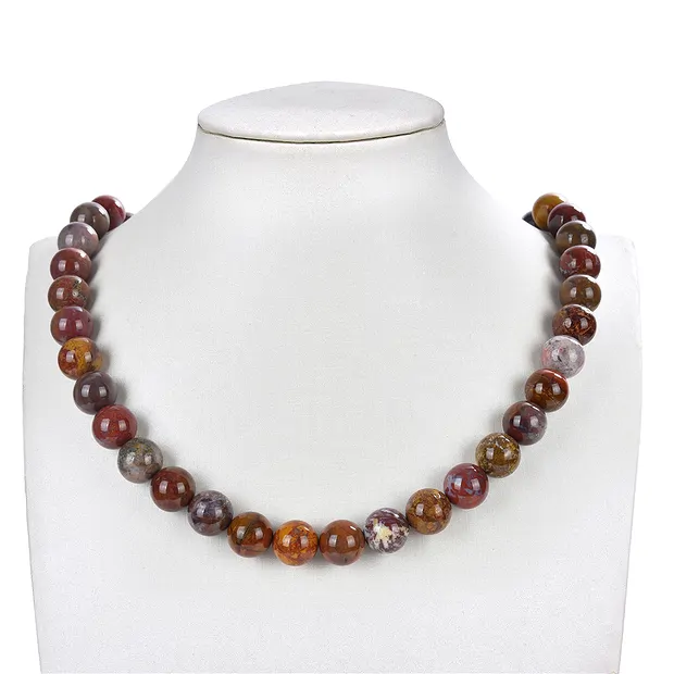 String Beads, Jasper (Fancyjasper), 12 - 13mm | wholesaler gems & healing stones