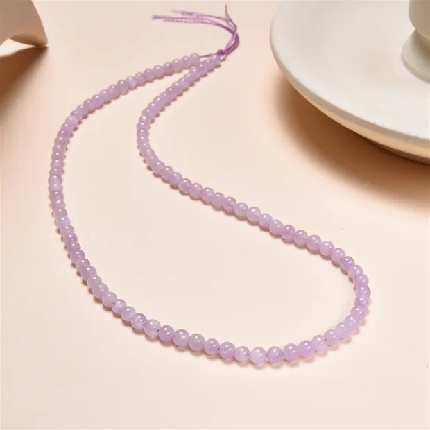 Filo di perline, Kunzite, 04 mm (38 cm) | grossista gemme e pietre curative