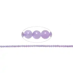 141010100321 Rang de collier boules, Kunzite, 04mm (38cm) | Marco Schreier