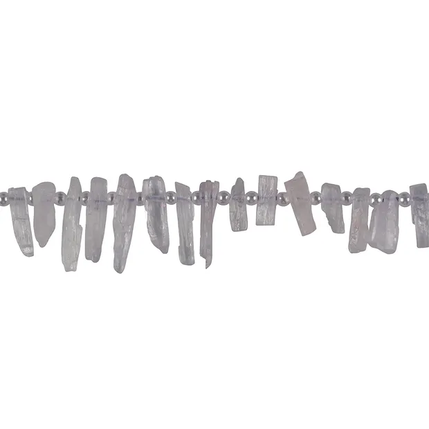 Strang Kristalle, Kunzit, 04 x 16mm | Schreier Edelsteine, Heilsteine & Schmuck