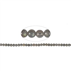 141030100420 Rang de collier boules, labradorite, 05mm | Marco Schreier