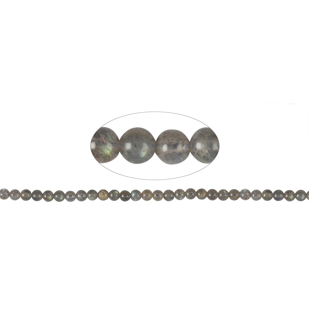 Filo di perline, labradorite, 05 mm | Gemme Schreier, pietre curative e gioielli