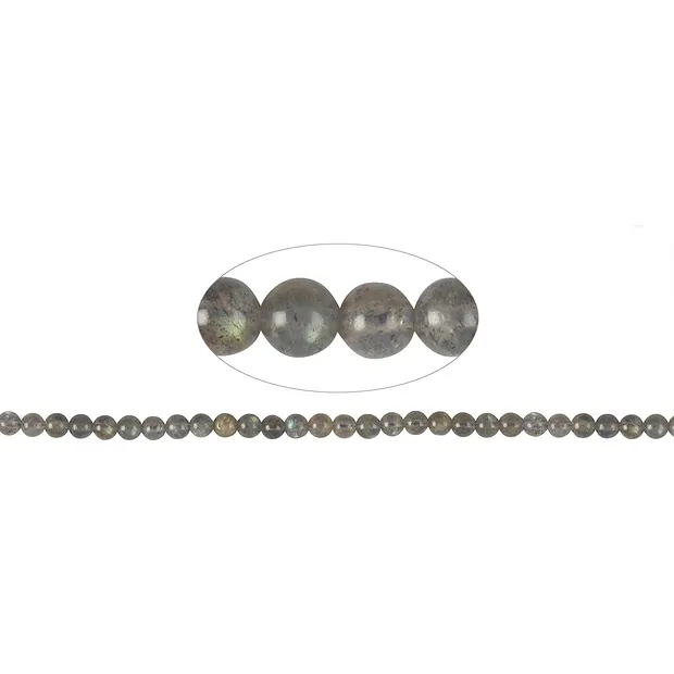 Strang Kugeln, Labradorit B, 05mm | Großhändler Edelsteine, Heilsteine & Schmuck