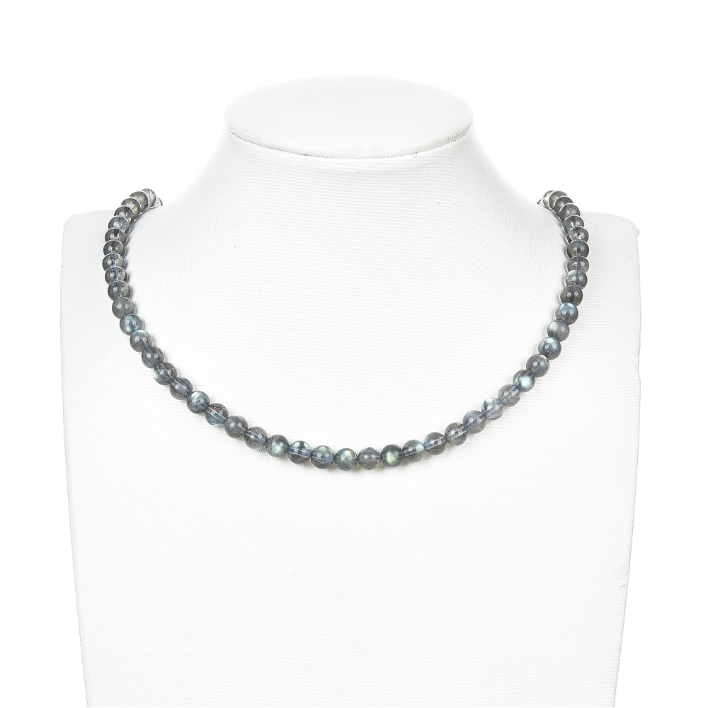 Cuentas de piedras preciosas, labradorita A, 06mm | Marco Schreier