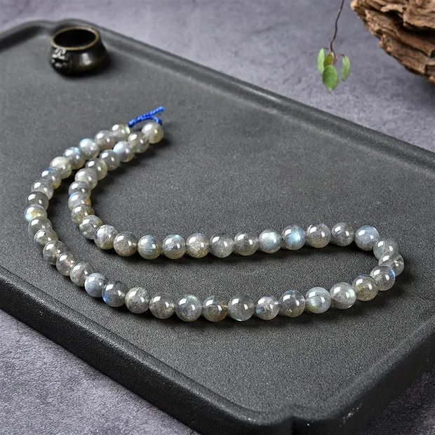 String Beads, Labradorite, 08mm | wholesaler gems, healing stones & jewelry