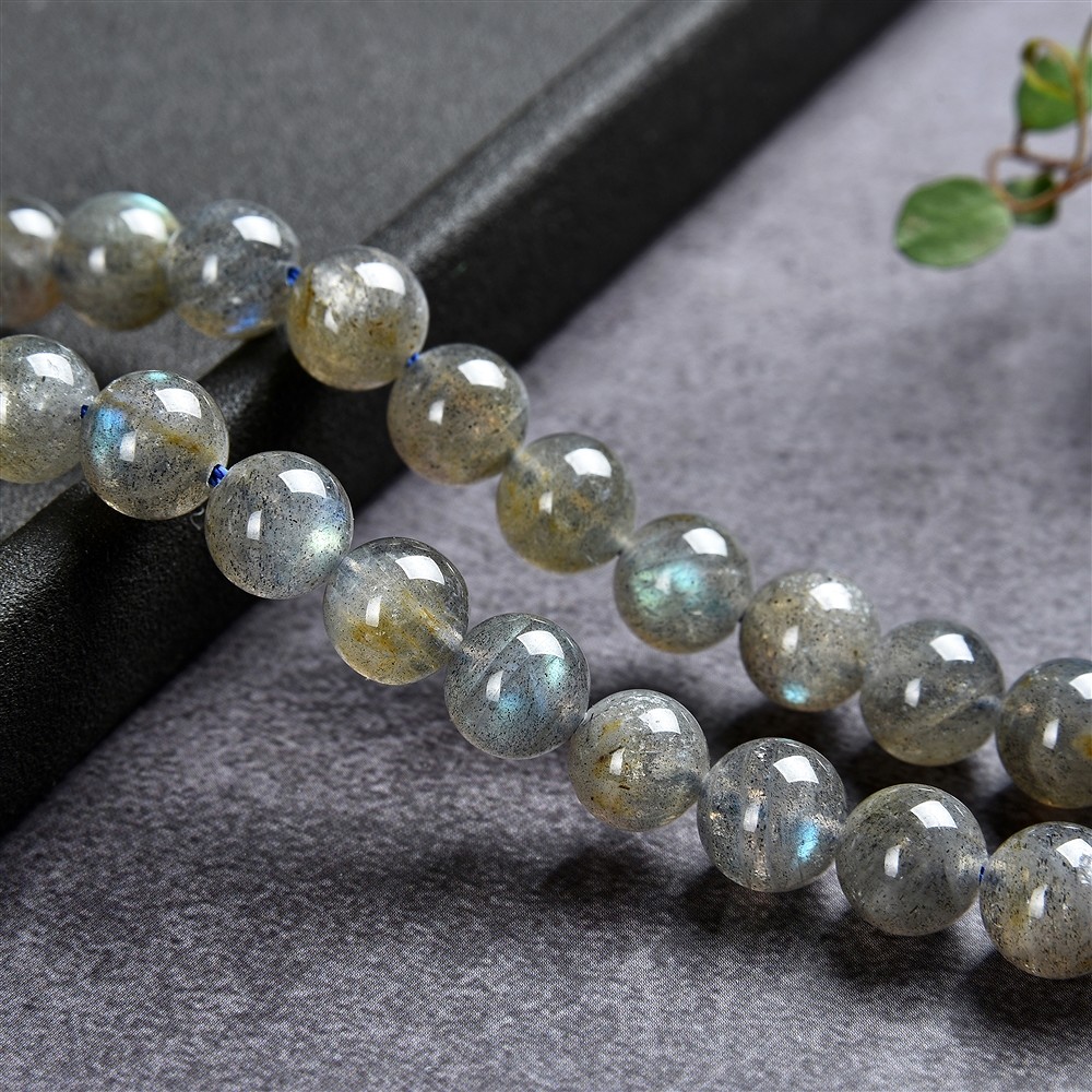 Cuentas de piedras preciosas, labradorita, 08mm | Marco Schreier