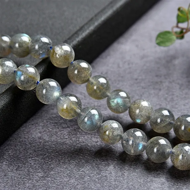 Filo di perline, labradorite, 08 mm | Gemme Schreier, pietre curative e gioielli
