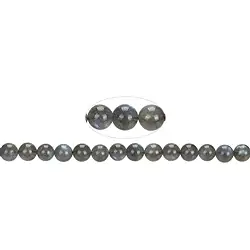 141030100720 String Beads, Labradorite, 08mm | wholesaler gems, healing stones & jewelry