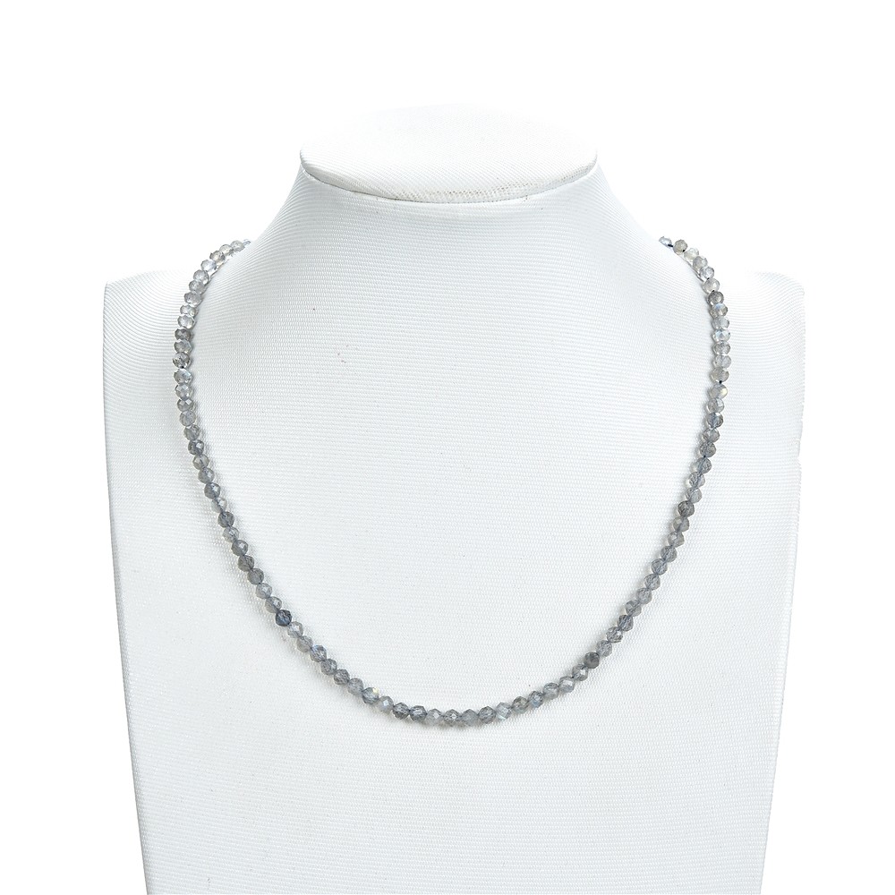 Strang Kugeln, Labradorit, facettiert, 04mm | Edelsteine, Heilsteine & Schmuck