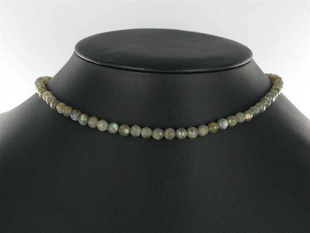 Strang Kugeln, Labradorit, facettiert, 06mm | Edelsteine, Heilsteine & Schmuck