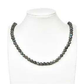 String Beads, Labradorite, faceted, 08mm (39cm) | gems, healing stones & jewelry