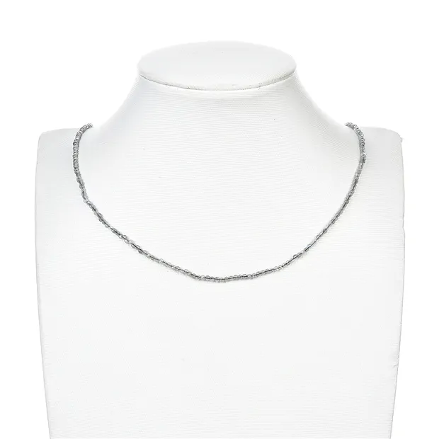 Rang de colliers boules, labradorite (vaporisée), facetté, 02mm | Marco Schreier