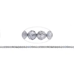 141030104820 Strang Kugeln, Labradorit, facettiert, 03mm | Edelsteine, Heilsteine & Schmuck