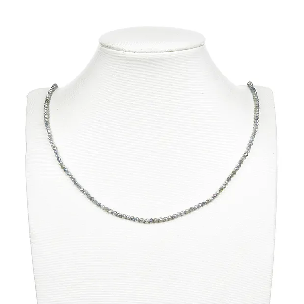 Filo di perle, labradorite (placcata al vapore), sfaccettate, 03 mm | Marco Schreier