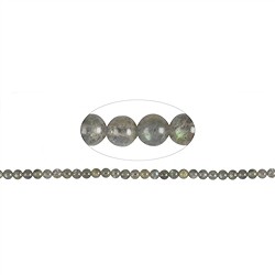 141030109021 Rang de colliers boules, labradorite, 05-06mm | Marco Schreier