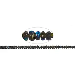 141030308220 Strang Button, Labradorit, 03 x 05-07mm (35cm) | Marco Schreier