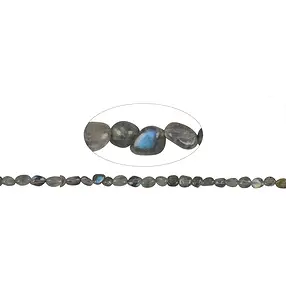 Strang Nuggets, Labradorit A, 08-13 x 05-07mm | Edelsteine, Heilsteine & Schmuck