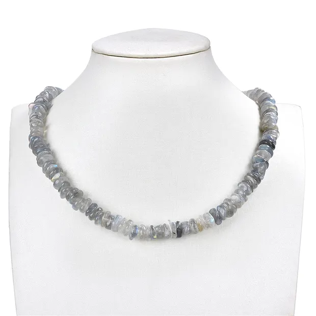 Strand of nuggets, labradorite, 03-04 x 08-10mm (39cm) | Marco Schreier