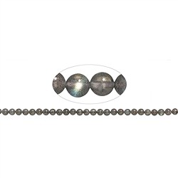 141031449220 Rang de collier boules, labradorite, 05mm | Marco Schreier