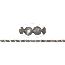 141031449220 Strang Kugeln, Labradorit, 05mm | Großhändler Edelsteine, Heilsteine & Schmuck