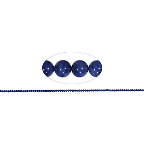 Rang de collier boules, Lapis-lazuli, 02mm | Marco Schreier