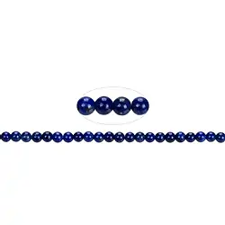 141040100321 Rang de collier boules, Lapis-lazuli A, 04mm | Marco Schreier