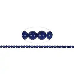141040100524 Cuentas de piedras preciosas, Lapislázuli AA, 06mm | Marco Schreier
