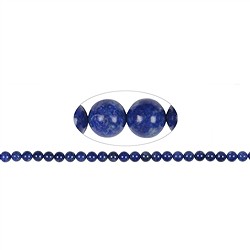 141040100720 Strang Kugeln, Lapis Lazuli extra, 08mm | GH Edelsteine, Heilsteine & Schmuck