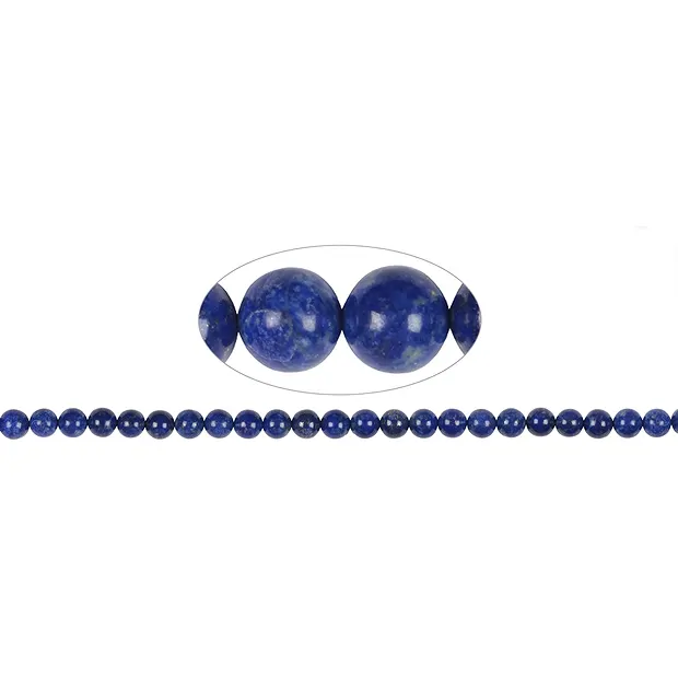 String Beads, Lapis Lazuli extra, 08mm | Schreier gems, healing stones & jewelry