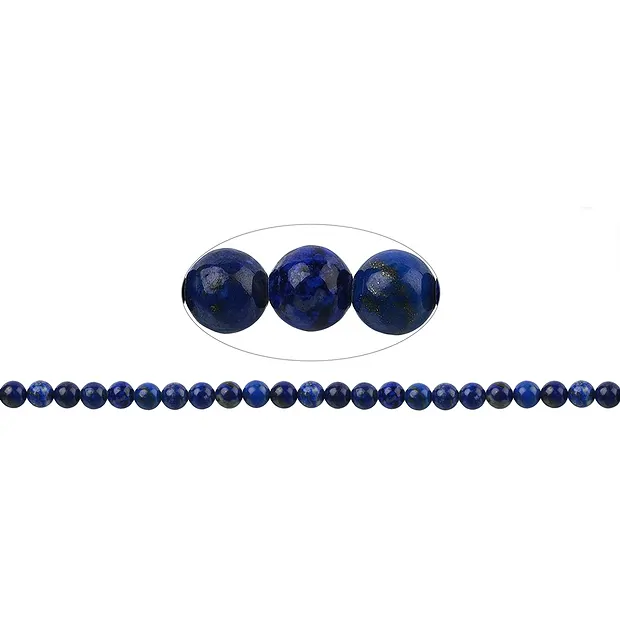 Strang Kugeln, Lapis Lazuli A, 08mm | Schreier Edelsteine, Heilsteine & Schmuck