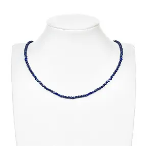 String Beads/Button, Lapis Lazuli A, faceted, 03 x 03mm | Marco Schreier