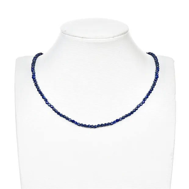 String Beads/Button, Lapis Lazuli A, faceted, 03 x 03mm | Marco Schreier