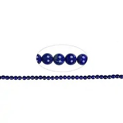 141040106820 Strang Kugeln, Lapis Lazuli, 09-10mm | Schreier Edelsteine, Heilsteine & Schmuck