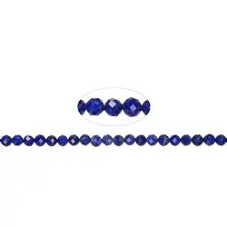 141040109521 Strang Kugeln, Lapis Lazuli, 05mm, facettiert (39cm) | Marco Schreier